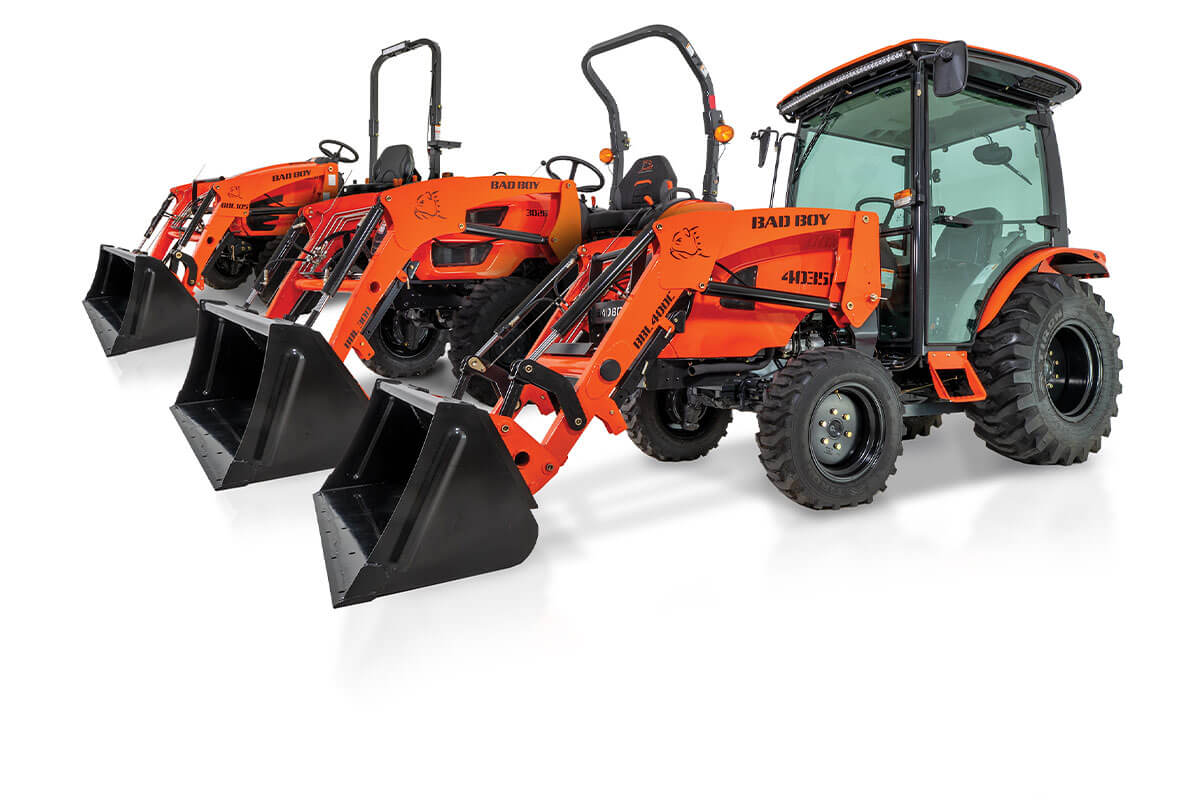 View the Bad Boy Tractor Lineup