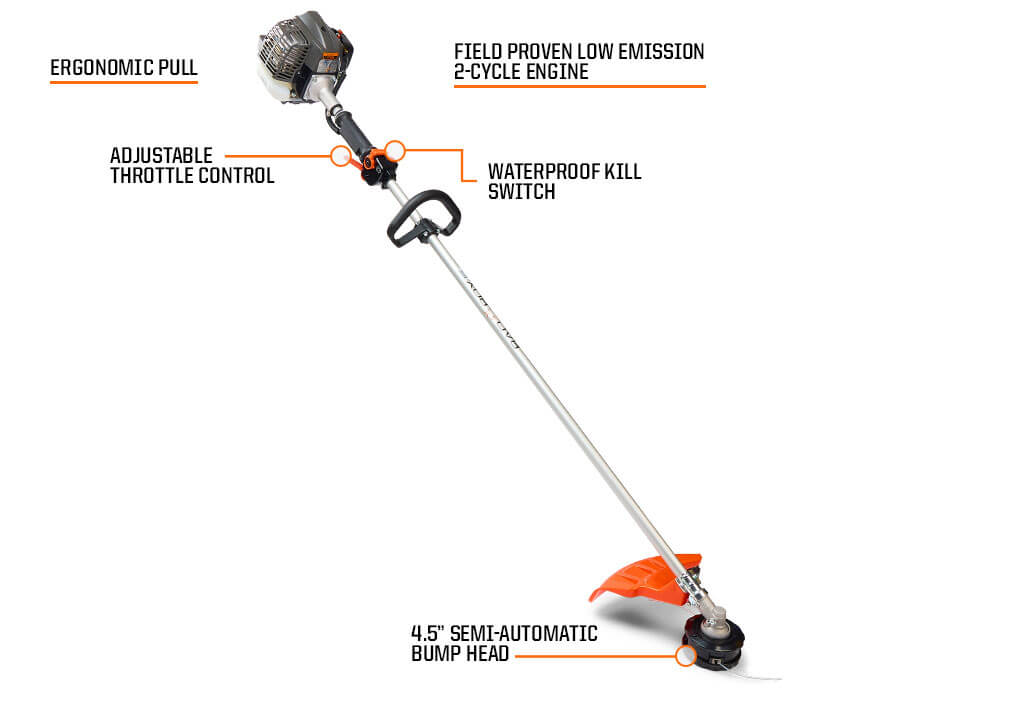 Gas-Powered String Trimmer ST225 Features
